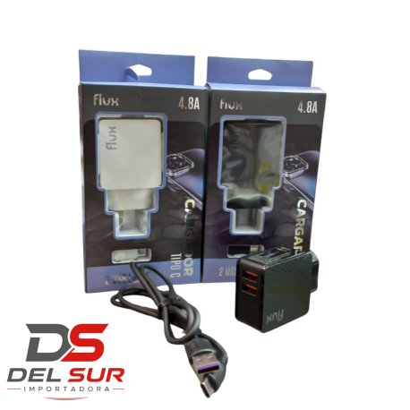 CARGADOR FLUX 4.8 TIPO-C