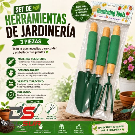 SET DE JARDINERIA