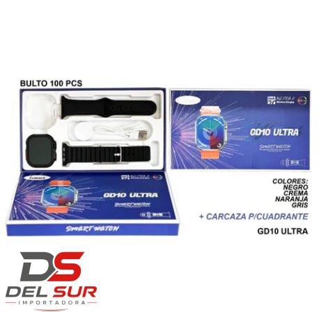 RELOJ SMART WACHT ULTRA 2 MALLAS + PROTEC