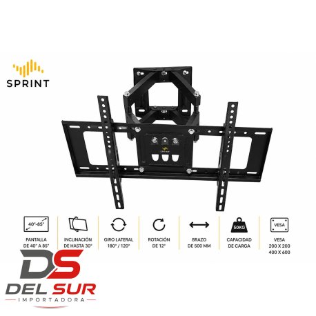 Soporte Móvil para TV SPRINT 40” a 85”