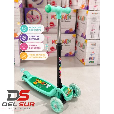 MONOPATIN INFANTIL CON LUZ