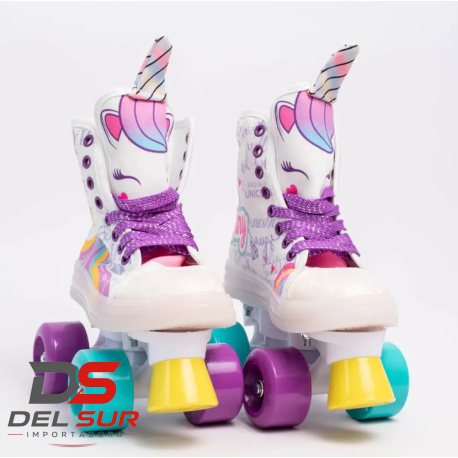 PATINES ZAPATILLA 3D TINY UNICORNIO