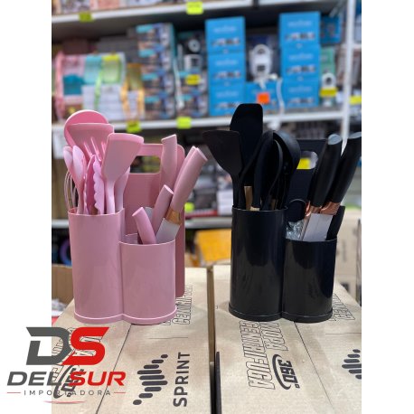 KIT DE UTENSILIOS DE COCINA REDONDO  – 20 PIEZAS