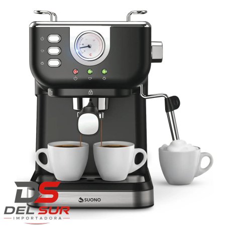 CAFETERA ESPRESSO VINTAGE C/VAPORIZADOR
