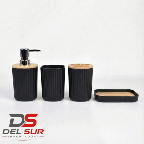 SET DE BAÑO BAMBU