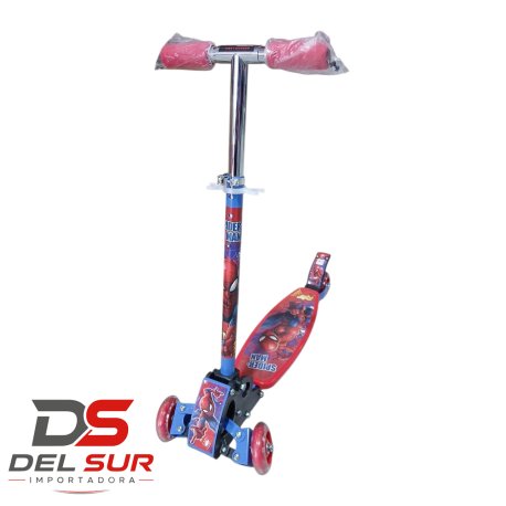 MONOPATIN METALICO SPIDERMAN