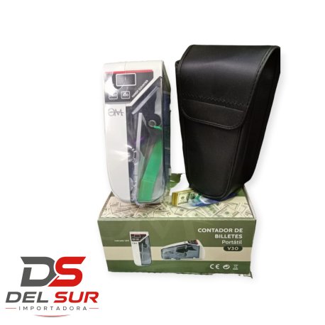 MAQUINA CONTADORA DE BILLETES PORTÁTIL OM V30