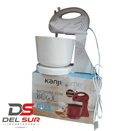BATIDORA DE MANO CON BOWL BLANCA