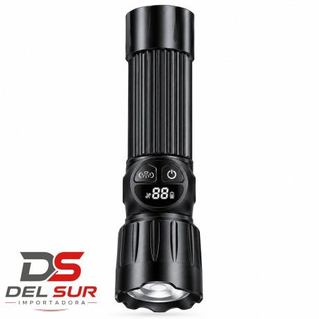LINTERNA LED ZOOM RECARGABLE