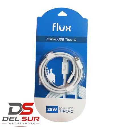 CABLE FLUX USB TIPO-C A TIPO-C