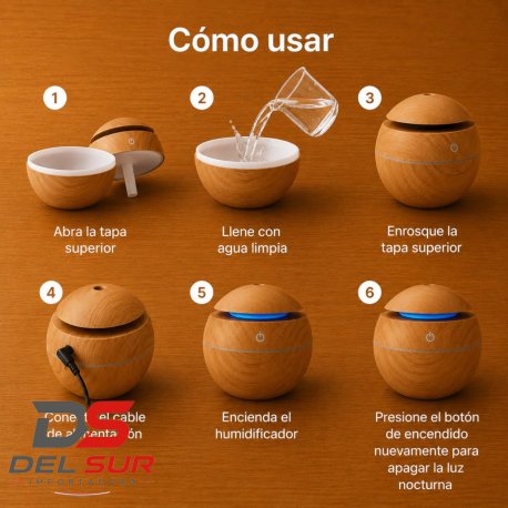 HUMIDIFICADOR REDONDO