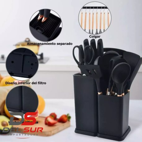 KIT UTENSILLOS 20 PIEZAS