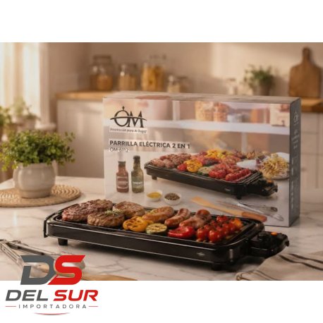 PARRILLA ELECTRICA 2 EN 1
