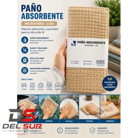 PAÑO ABSORBENTE