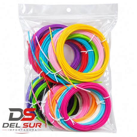 REPUESTOS PARA LAPIZ 3D  1.75 mm 5mm 20 COLORES