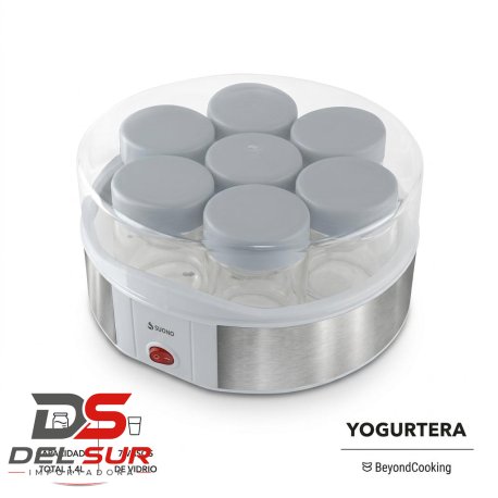 YOGURTERA ELECTRICA 7 VASOS CELESTE
