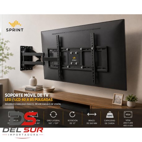 Soporte Móvil para TV SPRINT 40” a 85”