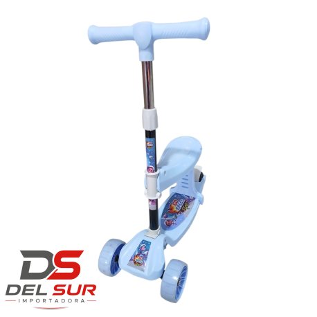 Monopatin 3en1 con luces andador