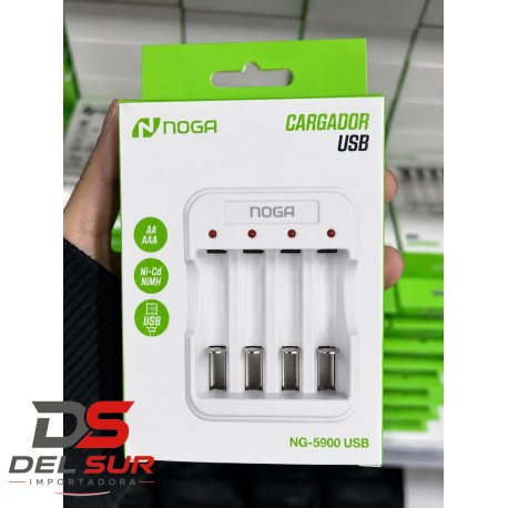 CARGADOR DE PILAS USB 4