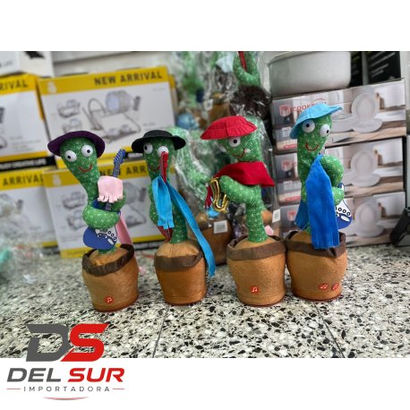 CACTUS BAILARÍN IMITADOR DE VOZ – JUGUETE INTERACTIVO Y DIVERTIDO