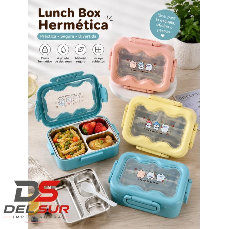 LUNCHERA BOX HERMETICA