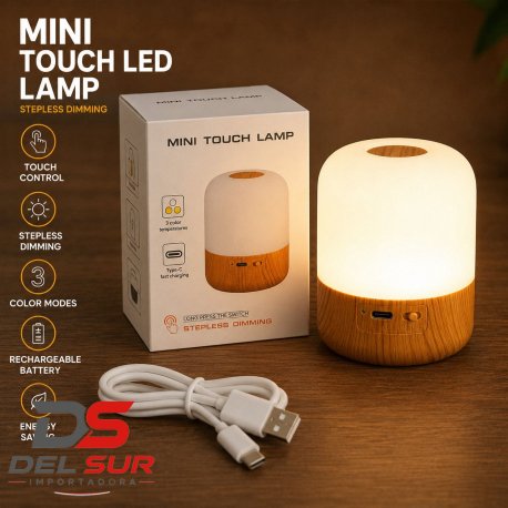 LUZ LED MARRON RECARGABLE MINI