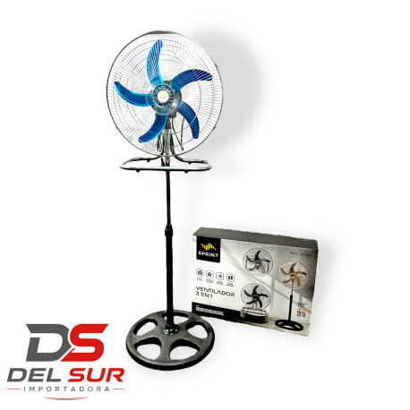 Ventilador 3 en 1 de 5 aspas 95 watts