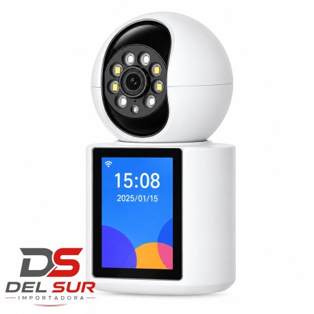 Camara smart c/video llamada y pantalla 2.8 wifi