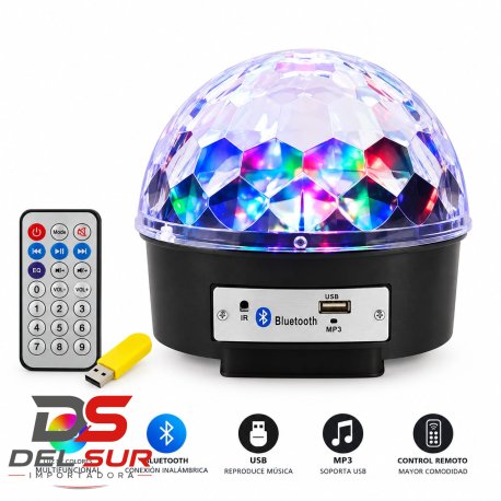 ESFERA RGB CON PARLANTE