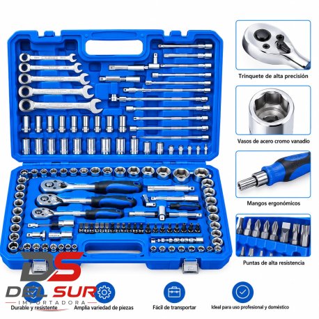 LLAVE DE TUBO 151PCS