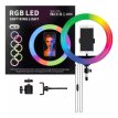 ARO DE LUZ RGB LED 30 CM