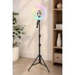 ARO DE LUZ RGB 26CM + TRIPODE DE REGALO