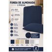 Funda de Almohada x2 Blanco