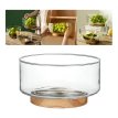BOWL DE VIDRIO CON BASE