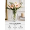 FLORERO CON RELIEVE ESPIRAL