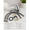 Canilla Monocomando Corta para Baño