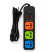 Alargue Múltiple con USB